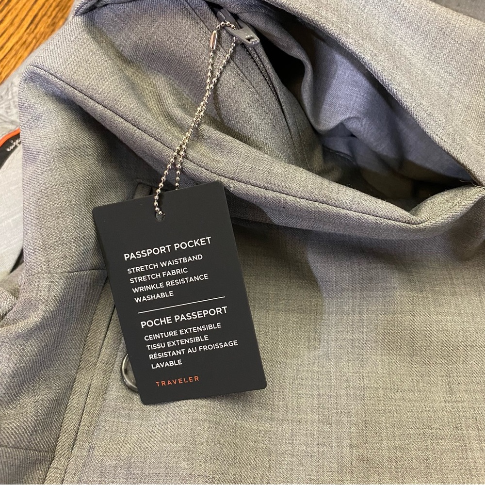 Riviera flex technology traveler pants , gray. - Picture 6 of 6